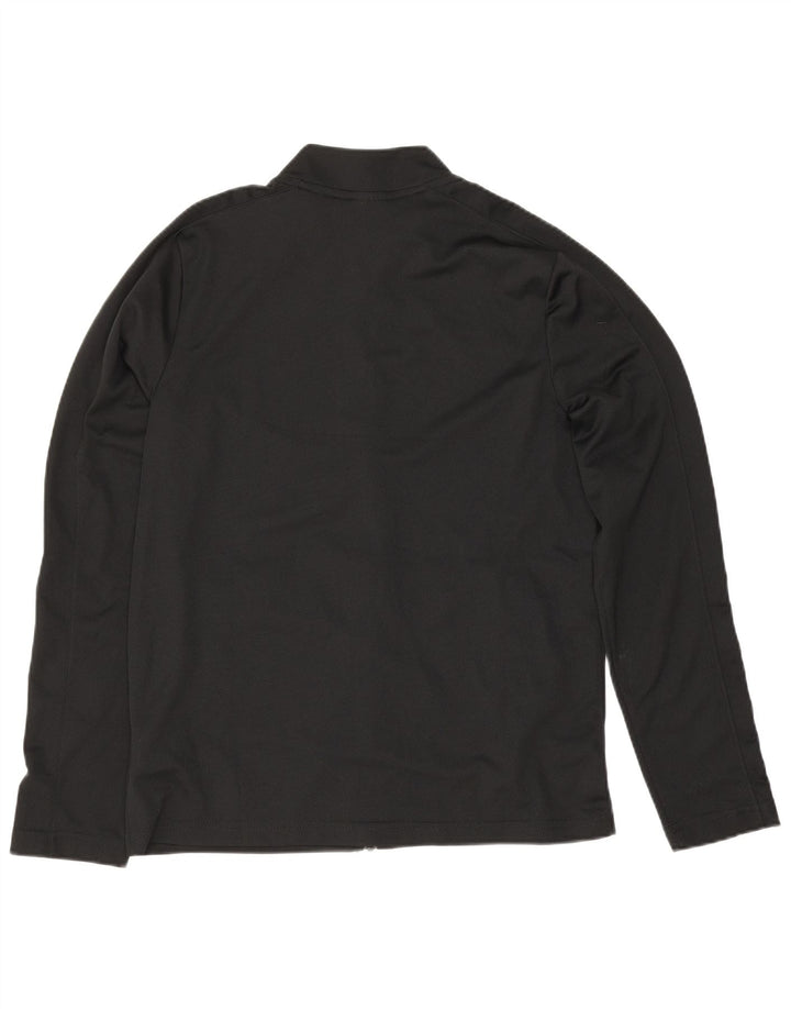 Jachetă de top pentru trening Nike Dri Fit pentru băieți 12-13 ani, mare, negru, poliester