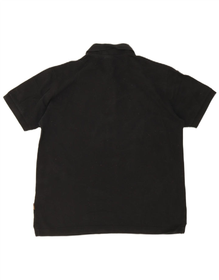 Tricou polo Rifle pentru bărbați, mediu negru