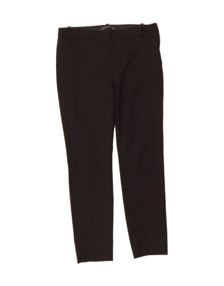 ZARA Womens Slim Casual Trousers Medium W30 L27 Black Vintage Zara and Second-Hand Zara from Messina Hembry 