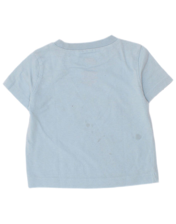 Tricou grafic Nike pentru bebelusi, 9-12 luni, albastru, bumbac
