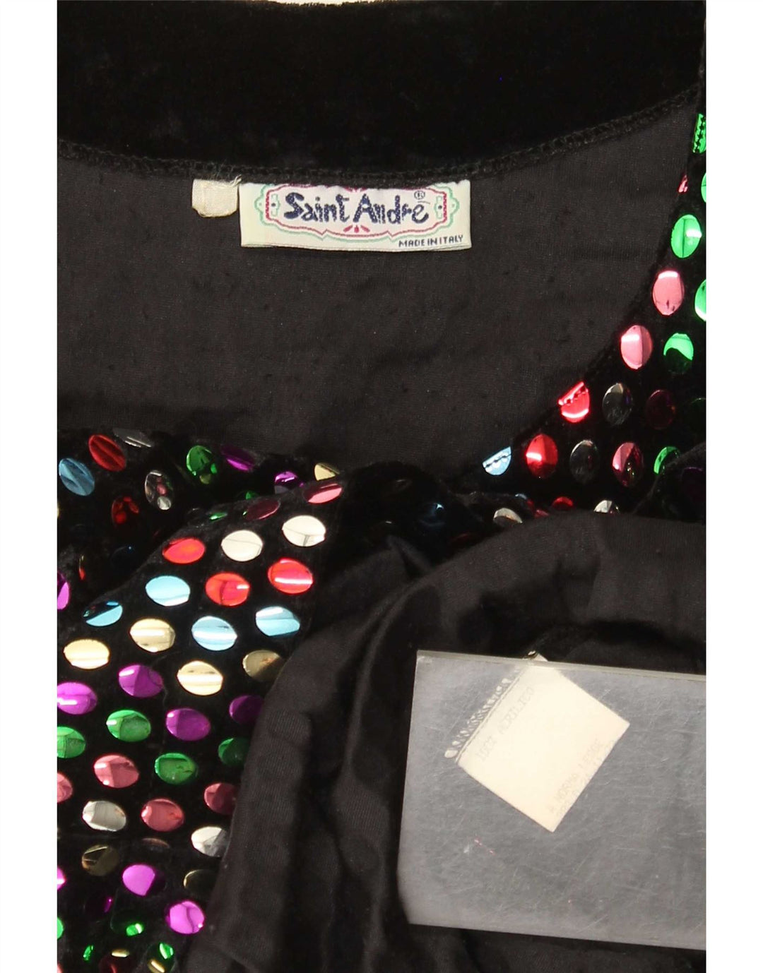 Rochie schimbătoare cu mânecă lungă pentru femei vintage UK 12 Medium Multicolore cu pete