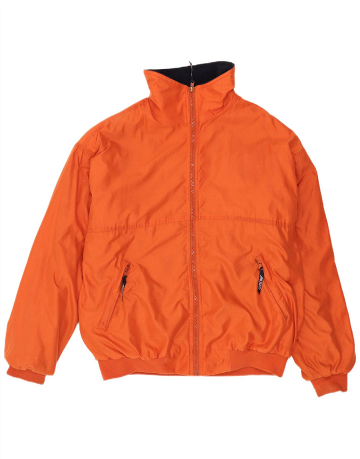 Musto Mens Windbreaker Jacket UK 38 Medium Orange Poliester