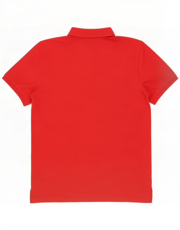 Tricou polo Nike pentru bărbați Dri Fit, mare, roșu, bumbac