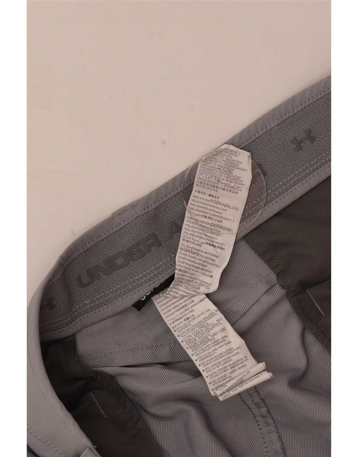 Pantaloni chino drepti pentru bărbați Under Armour W38 L30 nailon gri