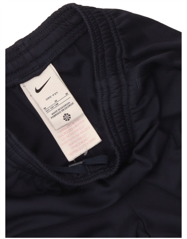 Pantaloni de trening Nike Dri Fit pentru băieți 10-11 ani Poliester mediu bleumarin