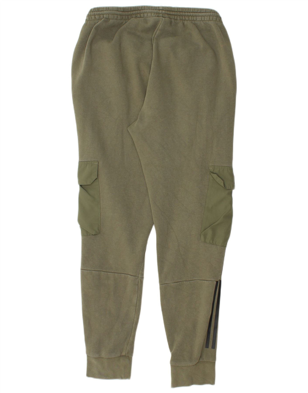 Pantaloni de trening Adidas pentru bărbați Cargo Pantaloni de jogging mari, bumbac, kaki
