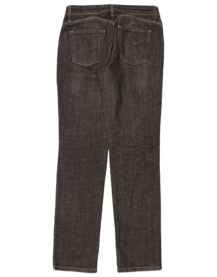 Blugi drepti Massimo Dutti pentru femei W31 L34 Bumbac bleumarin