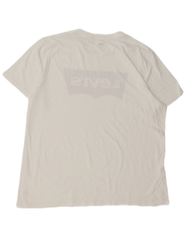 Tricou grafic pentru bărbați Levi's Top 2XL Alb
