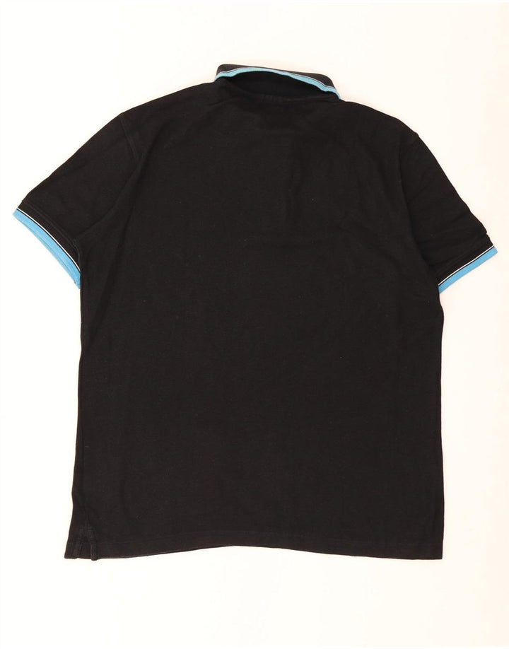 Tricou Polo Fila Bărbați IT 50 Bumbac Negru Mediu