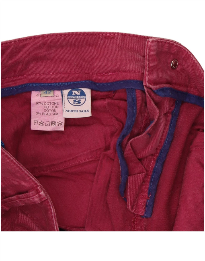North Sails Blugi Stretch Slim pentru Damă IT 42 Medium L30 L31 Roz Bumbac