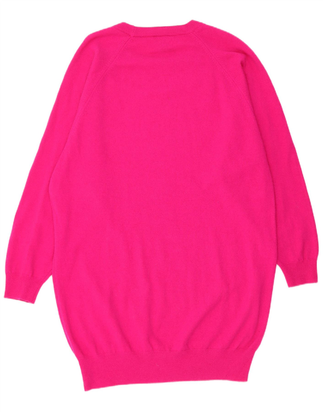 Stefanel Rochie Jumper Femei UK 14 Roz Mediu Acrilic