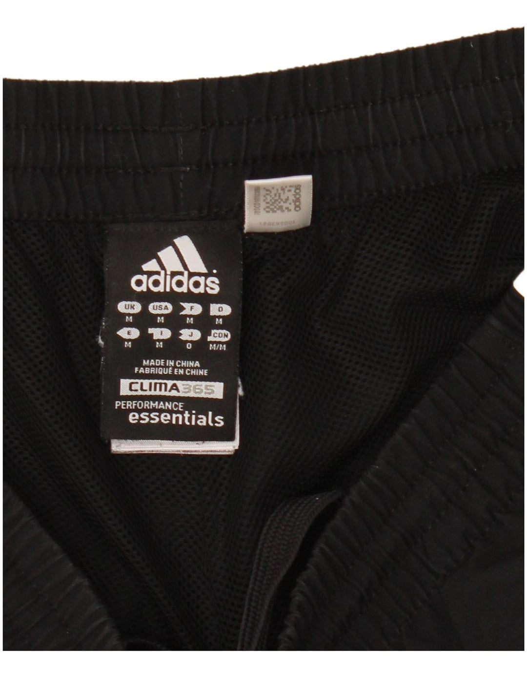 Pantaloni scurți sport Adidas Clima 365 pentru bărbați, poliester mediu negru