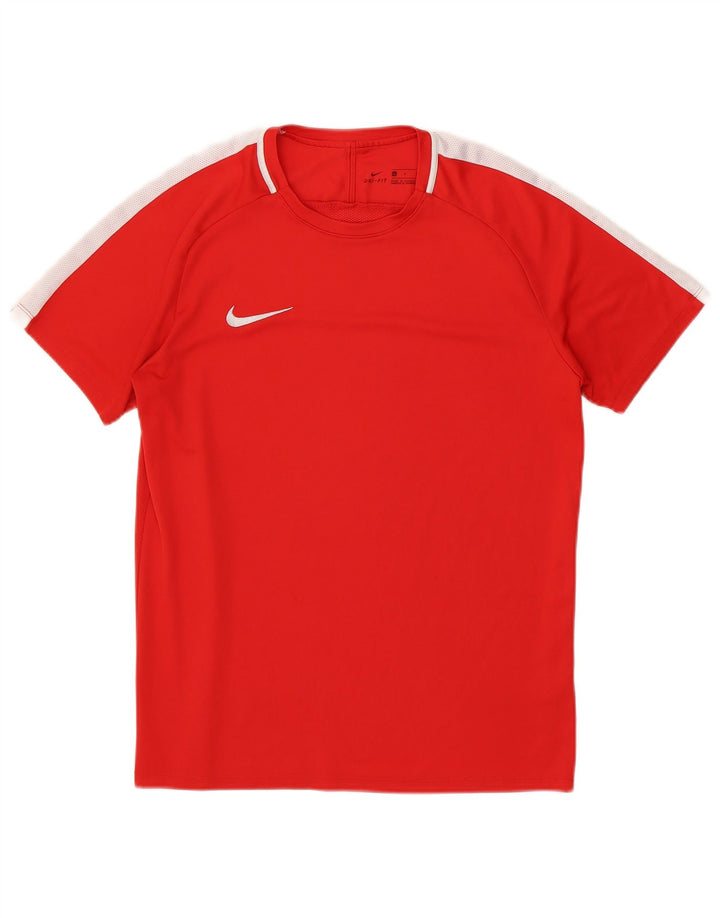 Tricou Nike Dri Fit pentru bărbați Top mare roșu colorblock