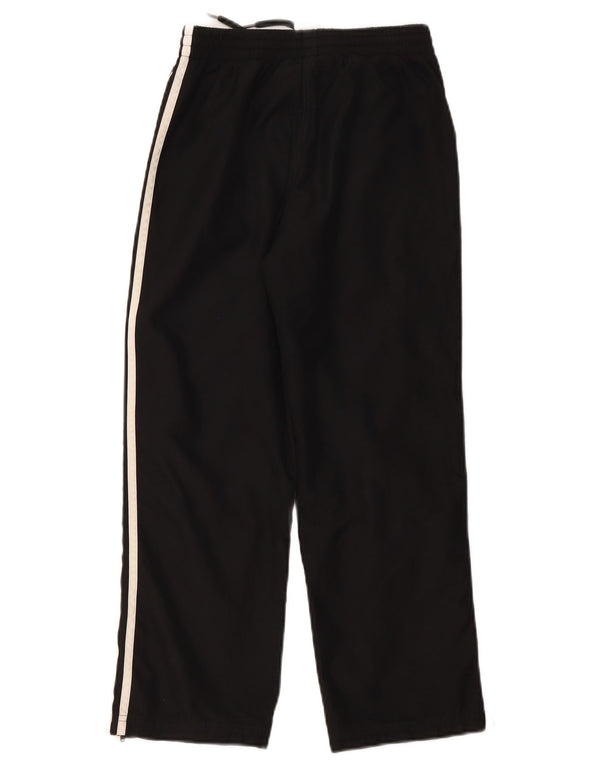 Pantaloni de trening Adidas pentru fete 11-12 ani, negru, poliester