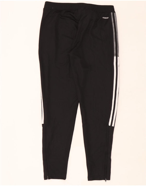 Pantaloni de trening Adidas Aeroready pentru femei UK 12/14 Poliester mediu negru