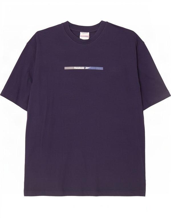 Tricou grafic pentru bărbați Reebok Top mare din bumbac bleumarin
