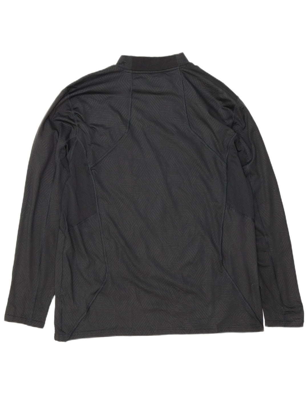 Russell Athletic pentru bărbați Dri-Power Graphic Top cu mânecă lungă XL Negru Geometric