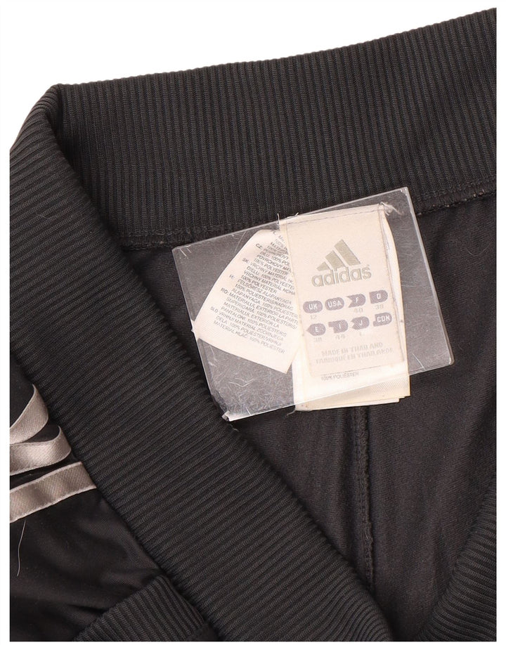 Pantaloni de trening ADIDAS pentru femei UK 12 Medium Gri Poliester