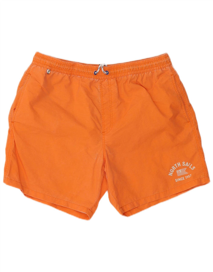NORTH SAILS Pantaloni scurți de înot pentru bărbați Poliamidă portocalie mare