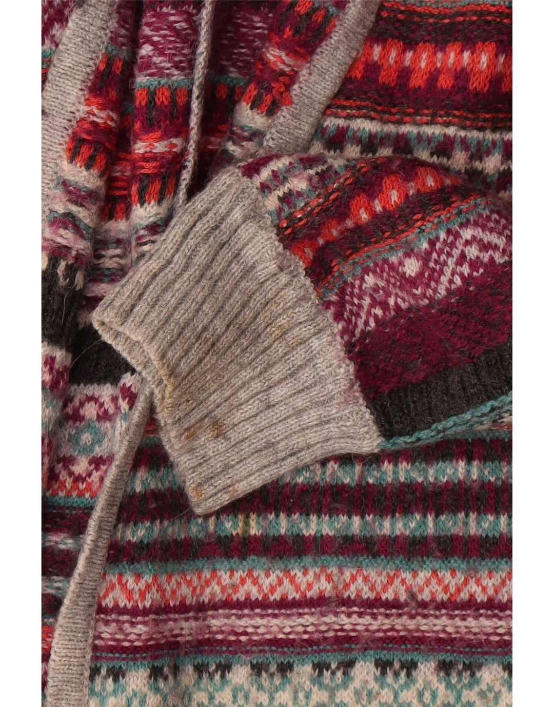 Pulover cardigan supradimensionat pentru femei Indigo UK 14 Medium Multicolor