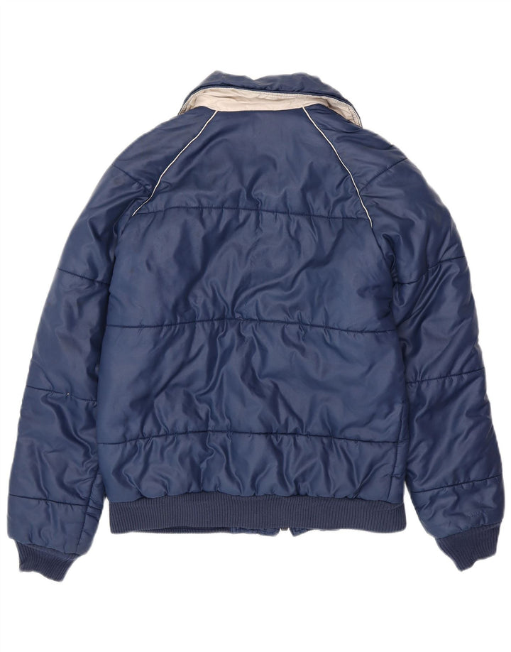 Jachetă de vânt pentru bărbați VINTAGE UK 38 Poliester mediu albastru bleumarin