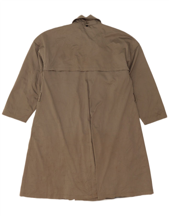 Trench pentru bărbați Zara UK 36 Poliester kaki mic