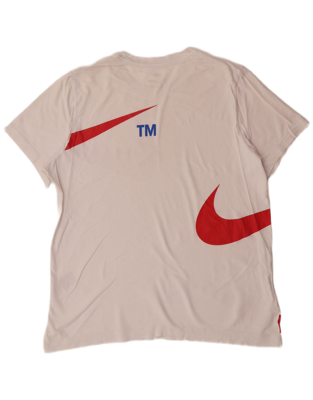 Tricou grafic pentru bărbați NIKE Top XL Bumbac alb