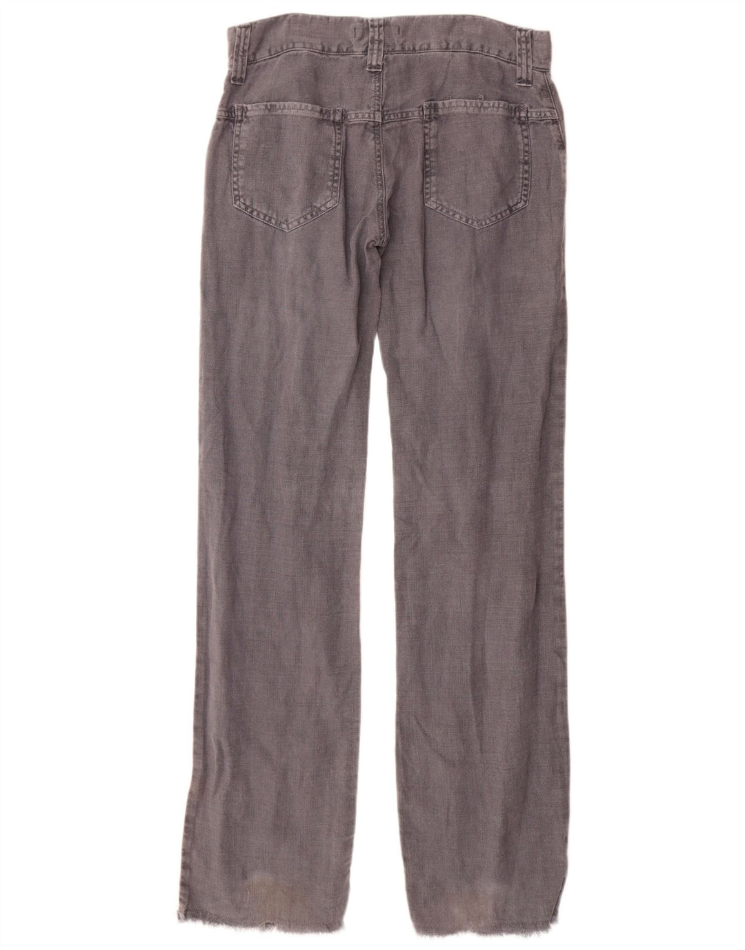 Dolce & Gabbana Pantaloni drepti pentru femei IT 44 Medium W30 L34 Gri