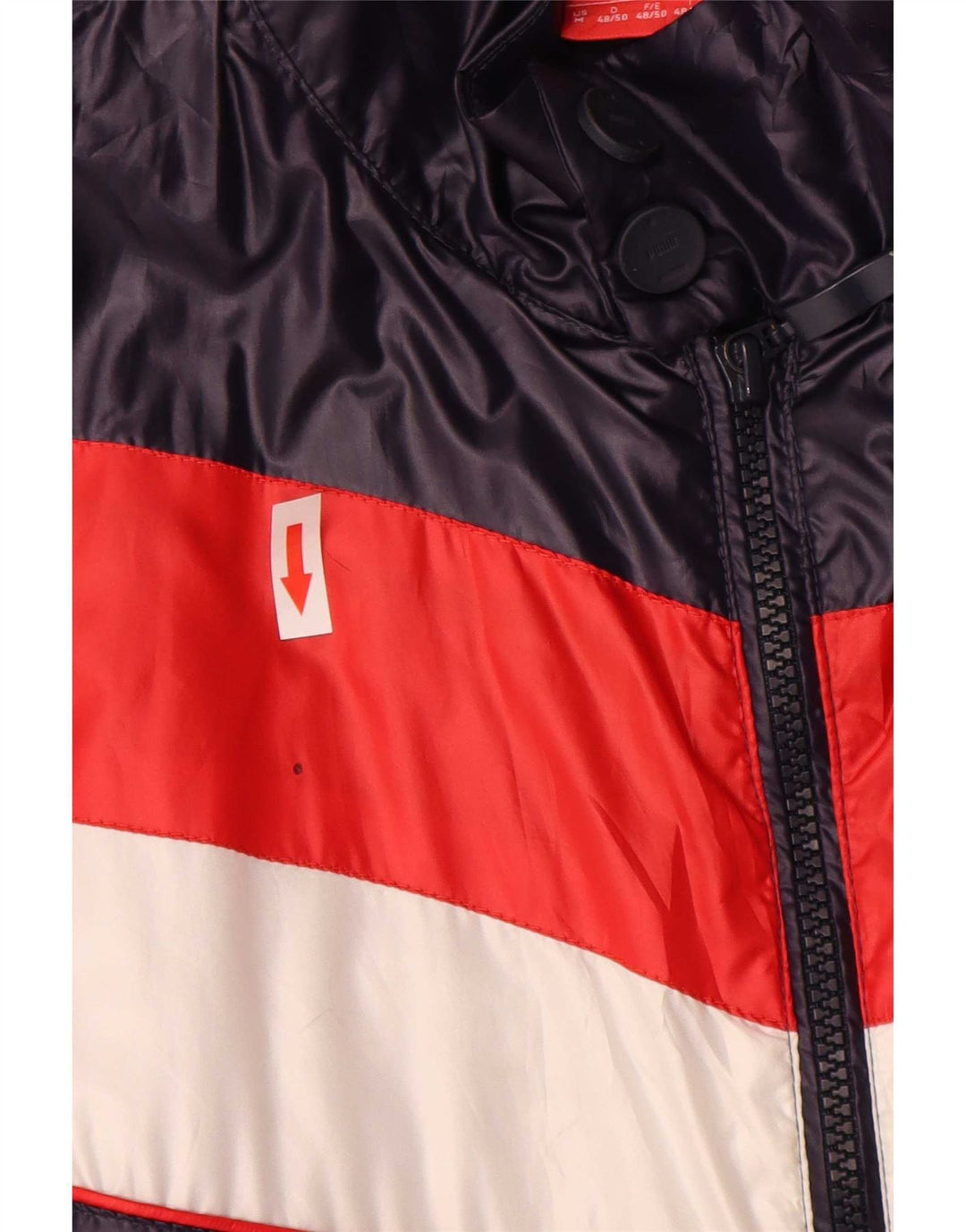 Jachetă căptușită Puma pentru bărbați Marea Britanie 38 Poliester color bloc de culoare violet mediu
