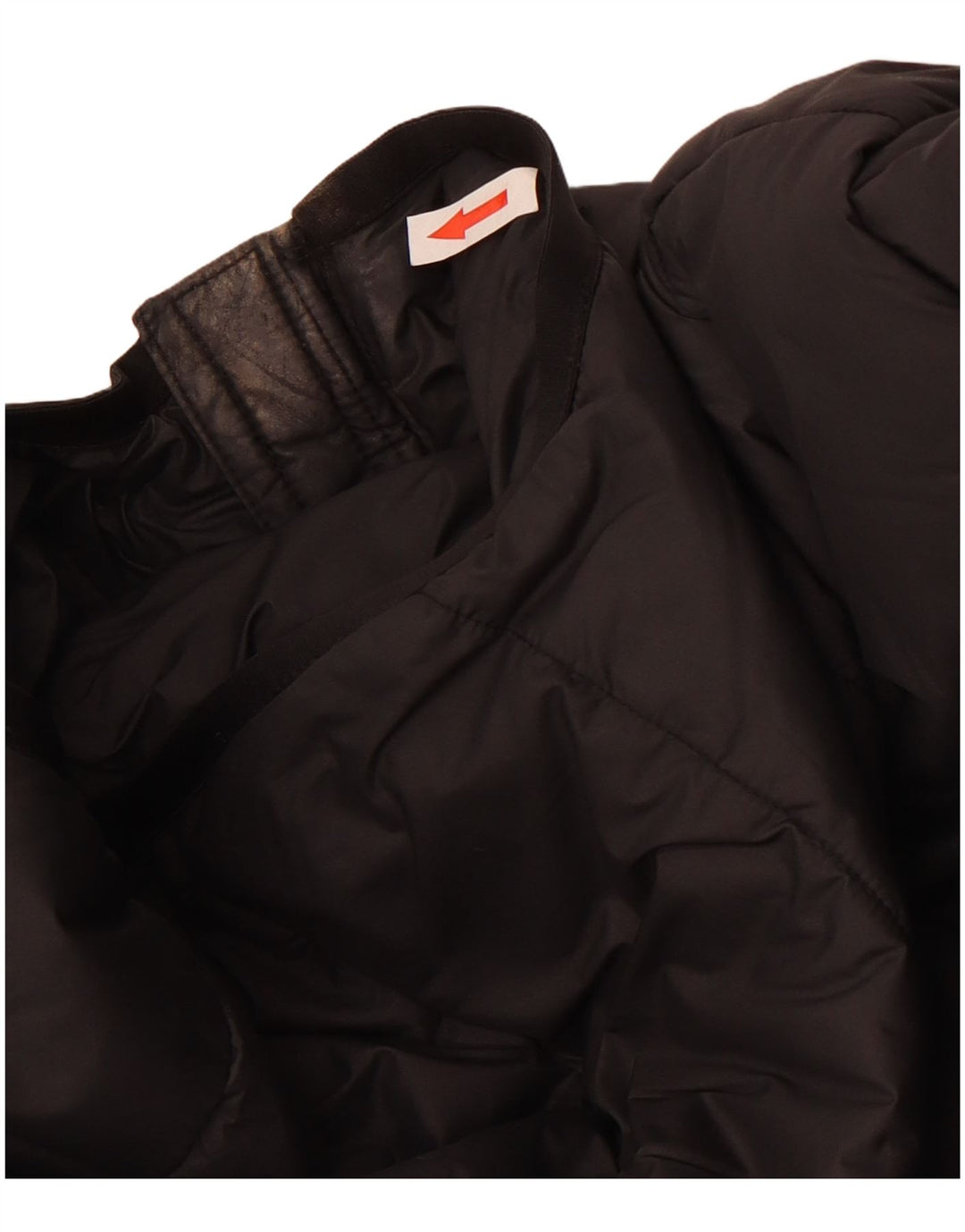 Jachetă căptușită cu glugă Adidas pentru femei UK 12 Poliester mediu negru