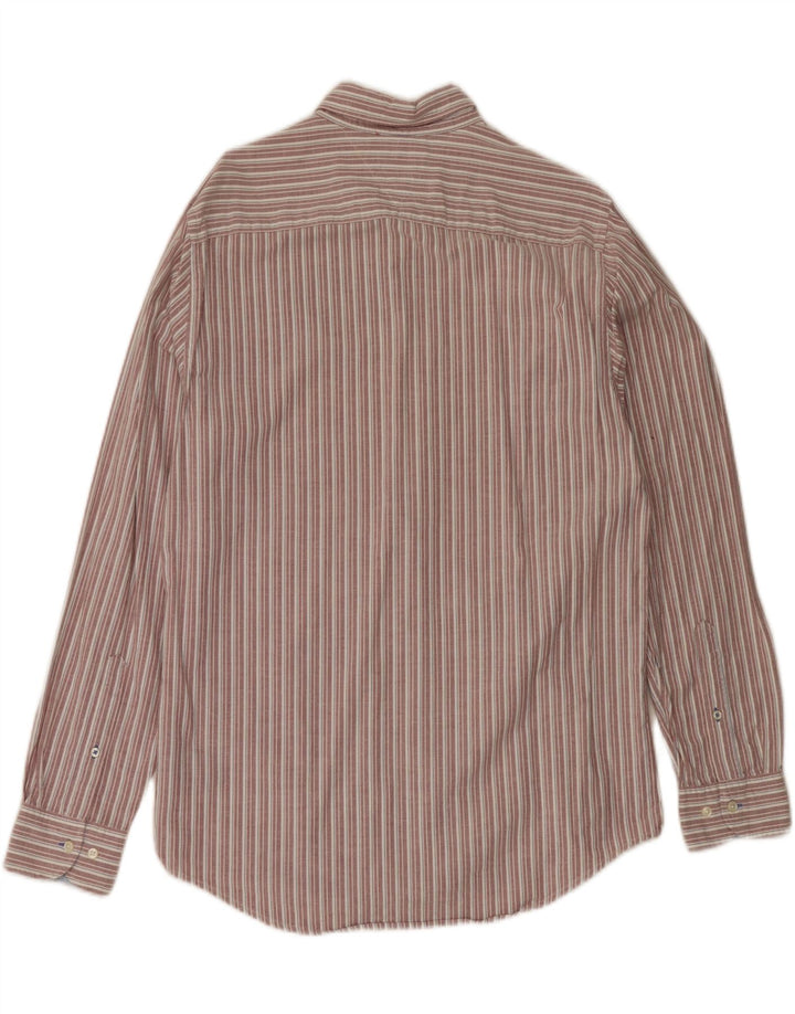 Cămașă pentru bărbați Tommy Hilfiger, bumbac cu dungi roșii mari