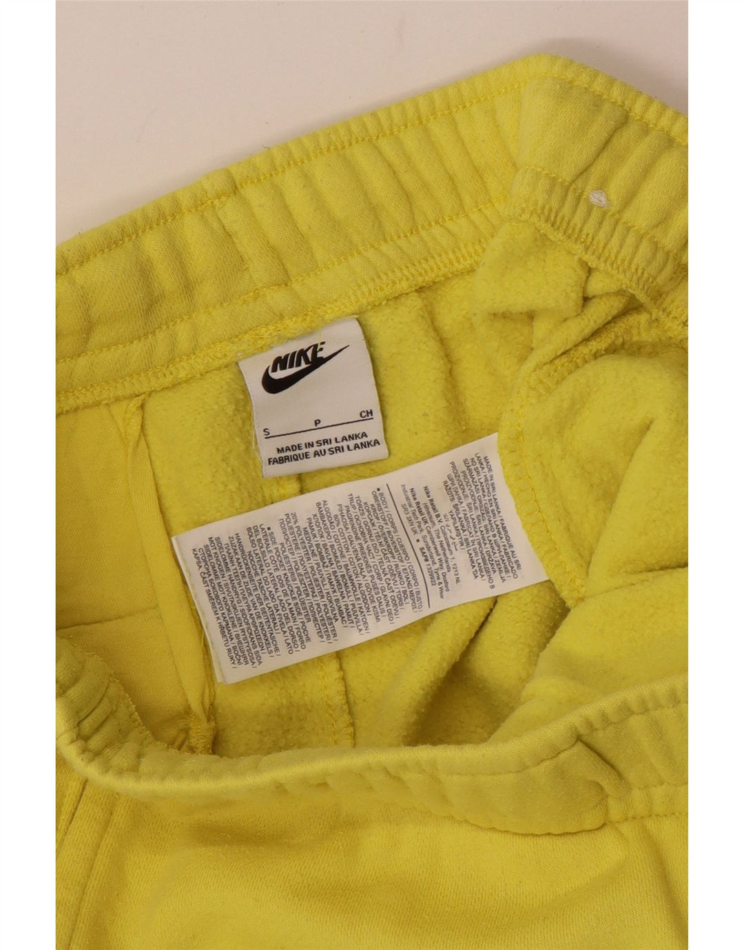 Pantaloni de trening pentru bărbați Nike Pantaloni de jogging Bumbac galben mic