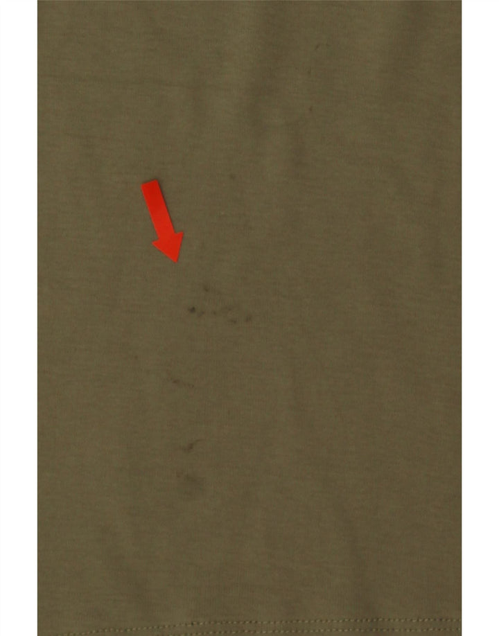 Tricou pentru femei Invicta Top UK 8 Small Khaki Bumbac