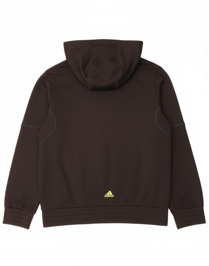Adidas Predator Graphic Zip Hoodie Pulover 13-14 ani Poliester negru