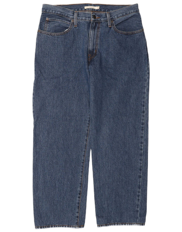Blugi largi pentru femei Levi's L30 L31 Bumbac albastru