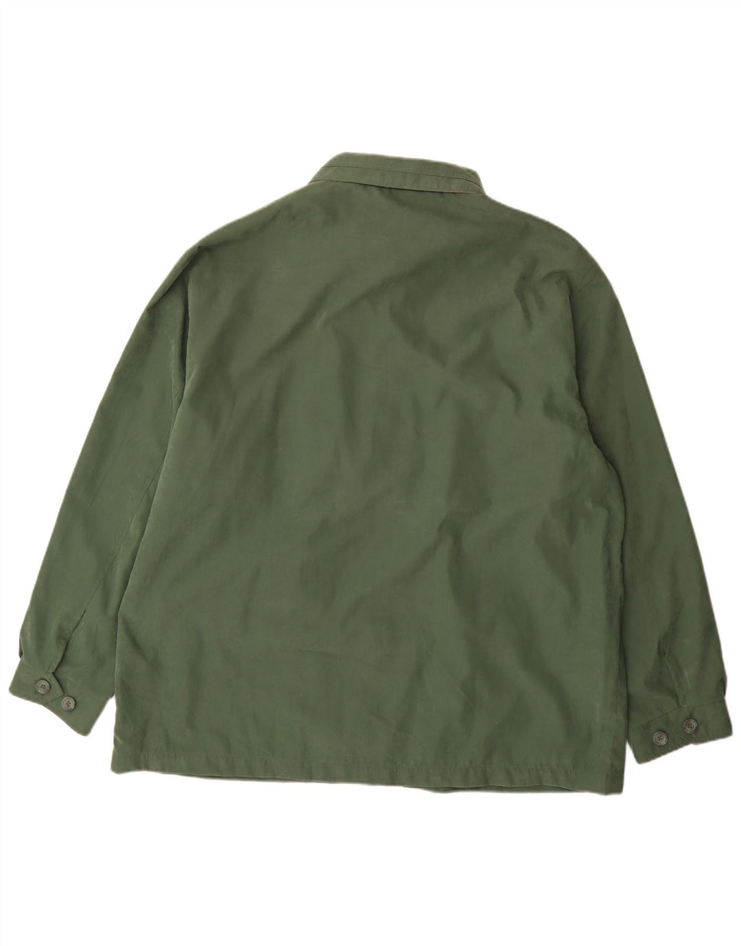 Jachetă vintage pentru bărbați, UK 50 5XL, verde, poliester