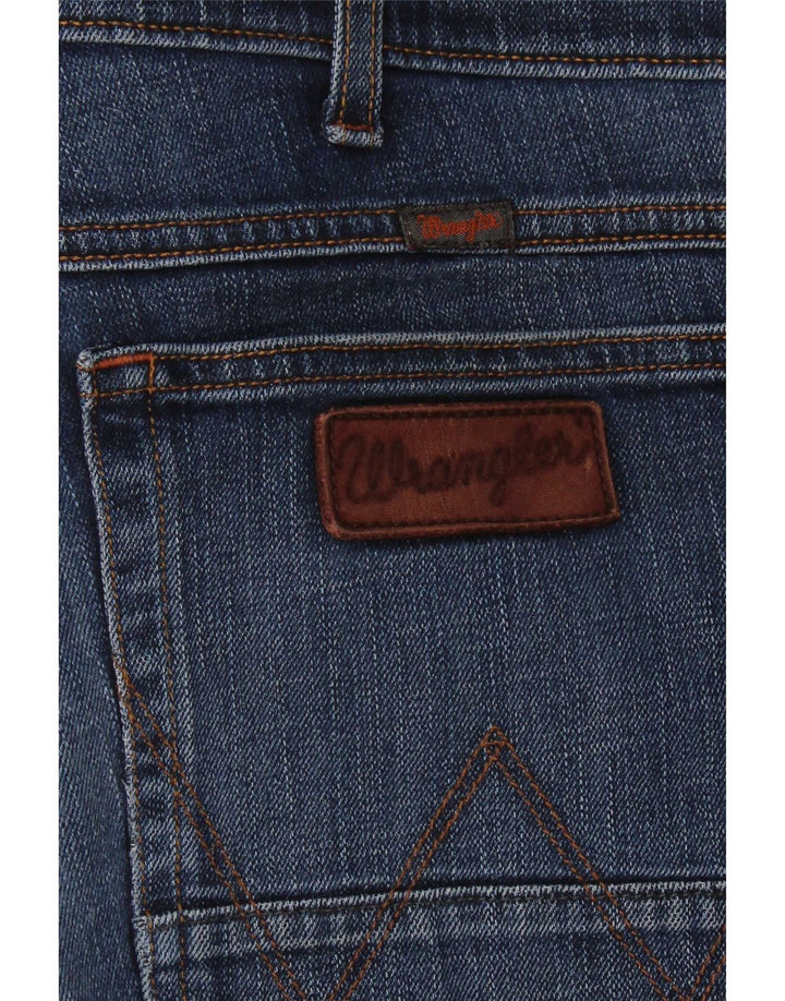 Blugi drepti pentru bărbați Wrangler W38 L29 bleumarin