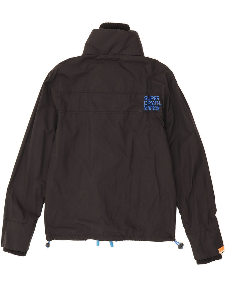 SUPERDRY Mens The Windcheater Windbreaker Jacket UK 36 Small Navy Blue Vintage Superdry and Second-Hand Superdry from Messina Hembry 