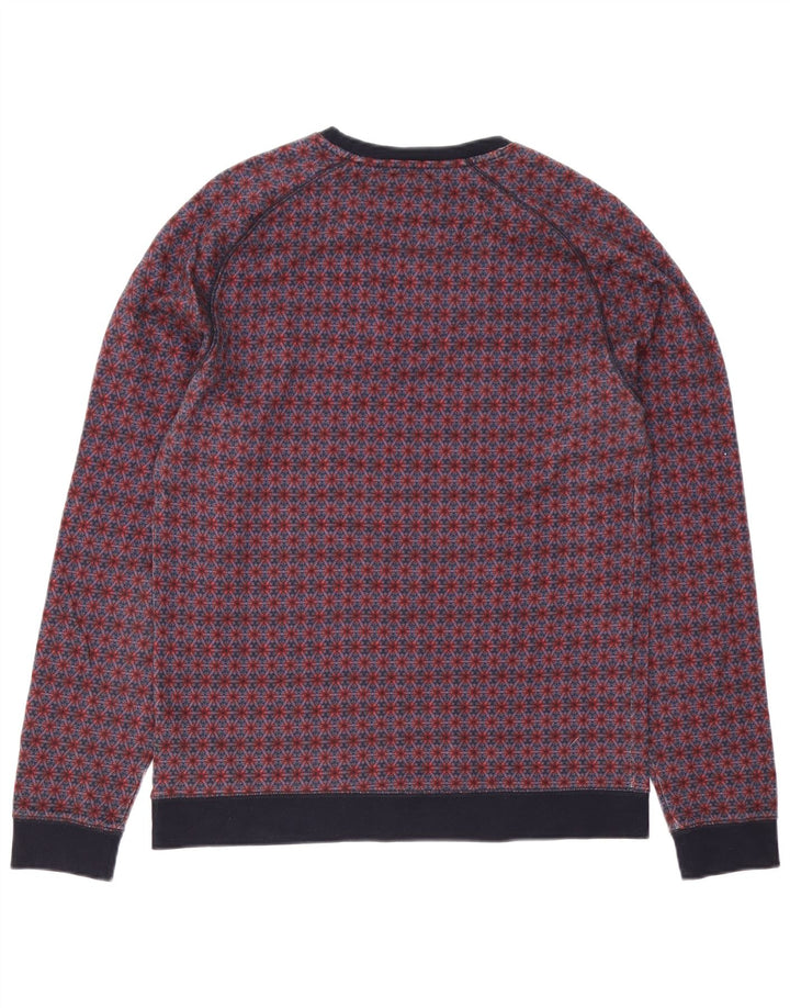 Pulover Ted Baker pentru bărbați, cu gâtul turn, mărimea 3, mediu, multicolor, floral