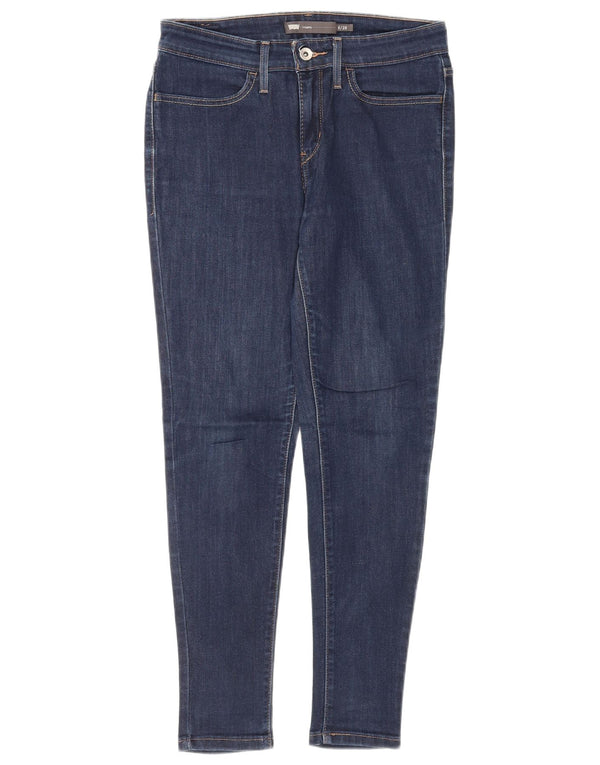 Jeans skinny LEVI'S pentru femei cu jambiere US 6 Medium W28 L27 Bumbac albastru