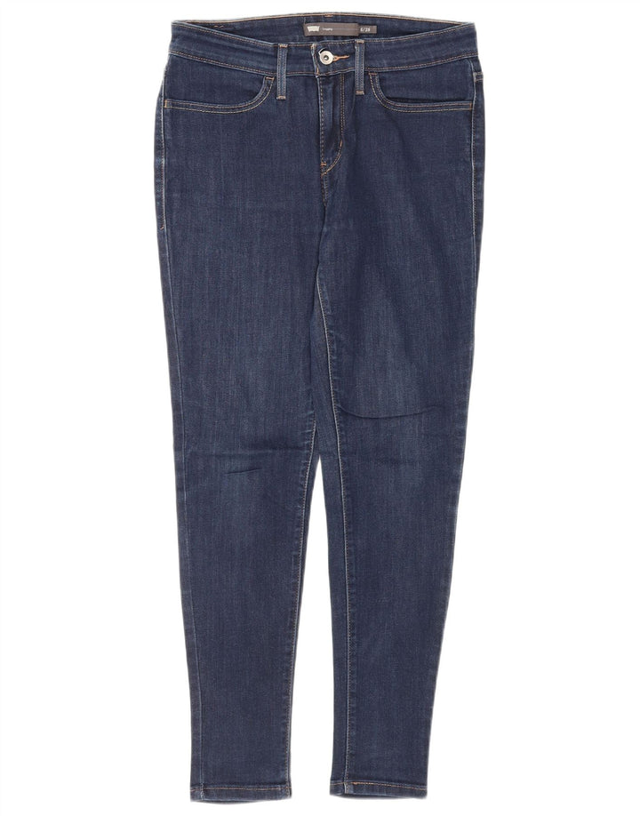 Jeans skinny LEVI'S pentru femei cu jambiere US 6 Medium W28 L27 Bumbac albastru