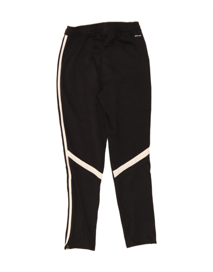 ADIDAS Boys Climacool Tracksuit Trousers 13-14 Years XL Black Polyester Vintage Adidas and Second-Hand Adidas from Messina Hembry 