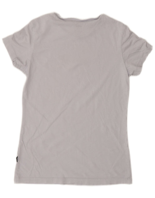Tricou cu grafic Puma pentru femei Top UK 6 XS Purple Bumbac