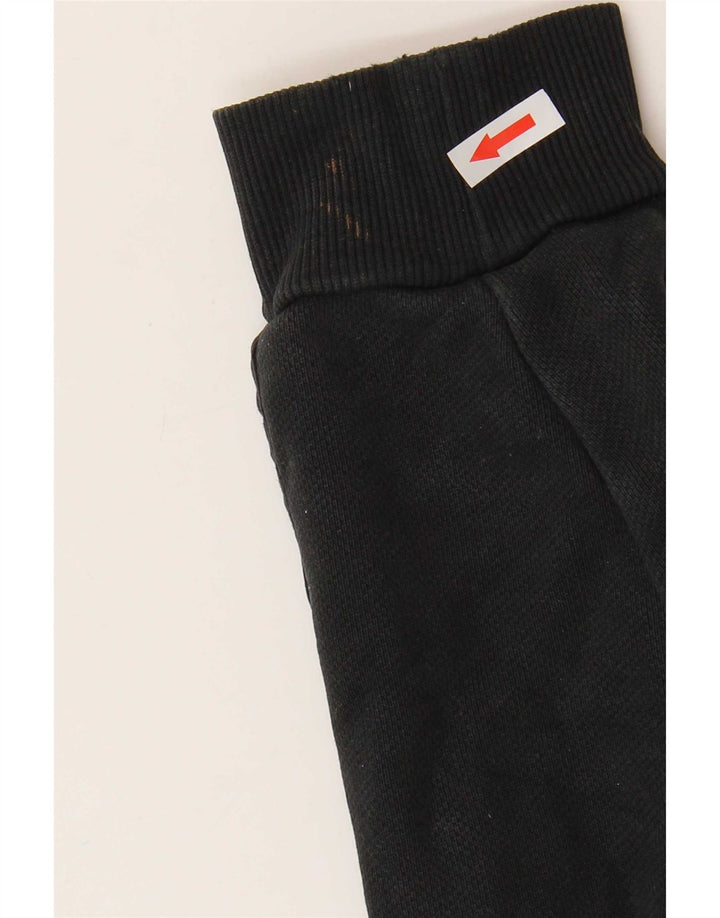 Pulover Nike pentru bărbați, bumbac mare, negru