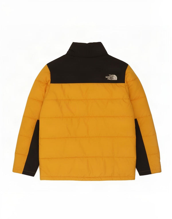 Jachetă căptușită pentru băieți The North Face 11-12 ani, mare, galbenă