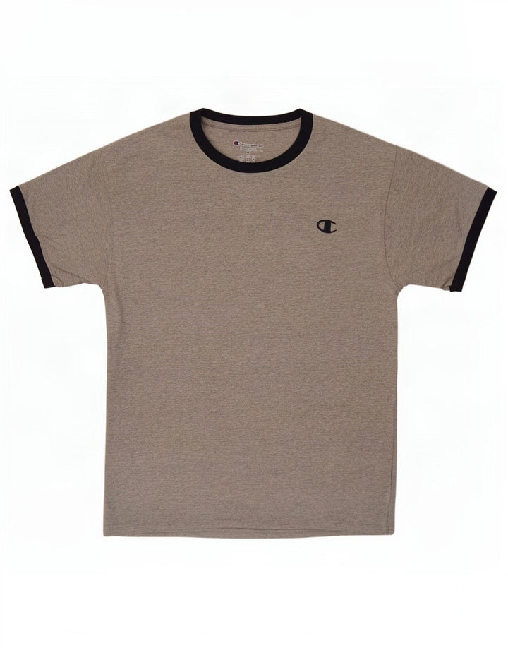 Tricou pentru bărbați Champion Top Medium Gri din bumbac cu pete