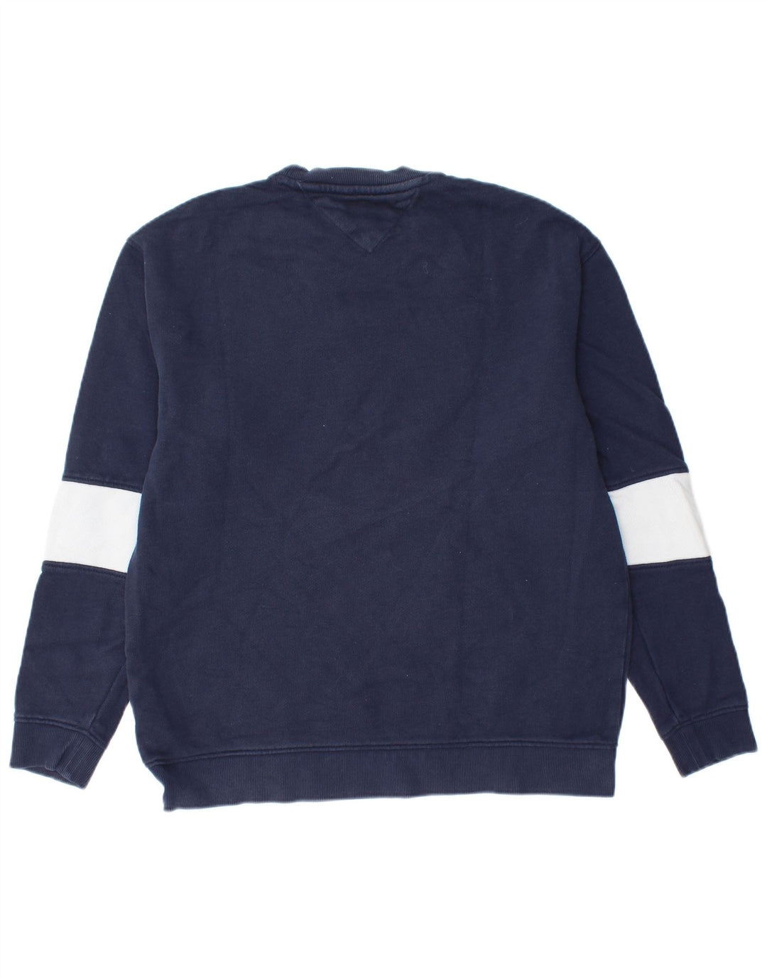 Hanorac grafic pentru bărbați Tommy Hilfiger Pulover mare, bleumarin, color block