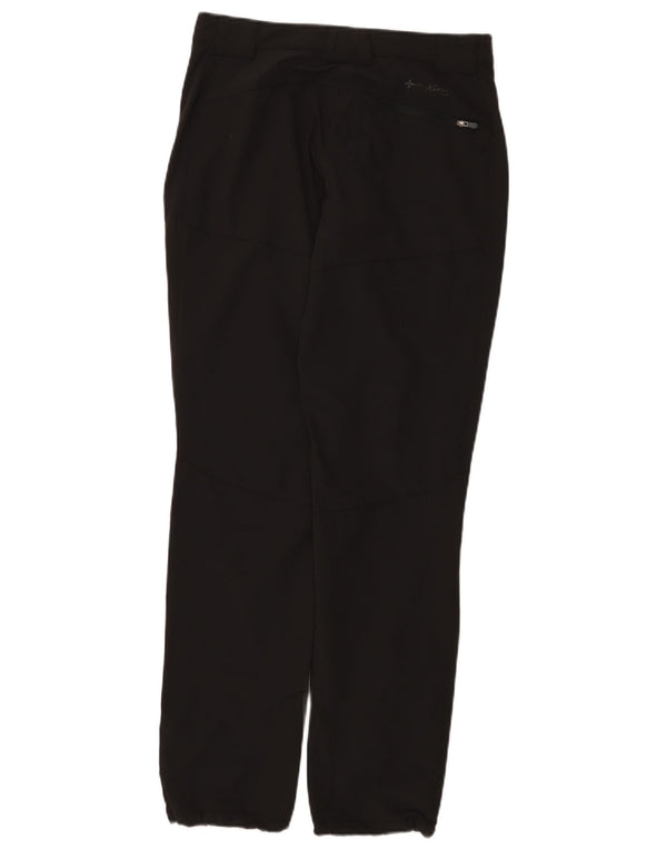 MC Kinley Womens Straight Chino Trousers UK 10 Small W28 L31 Black