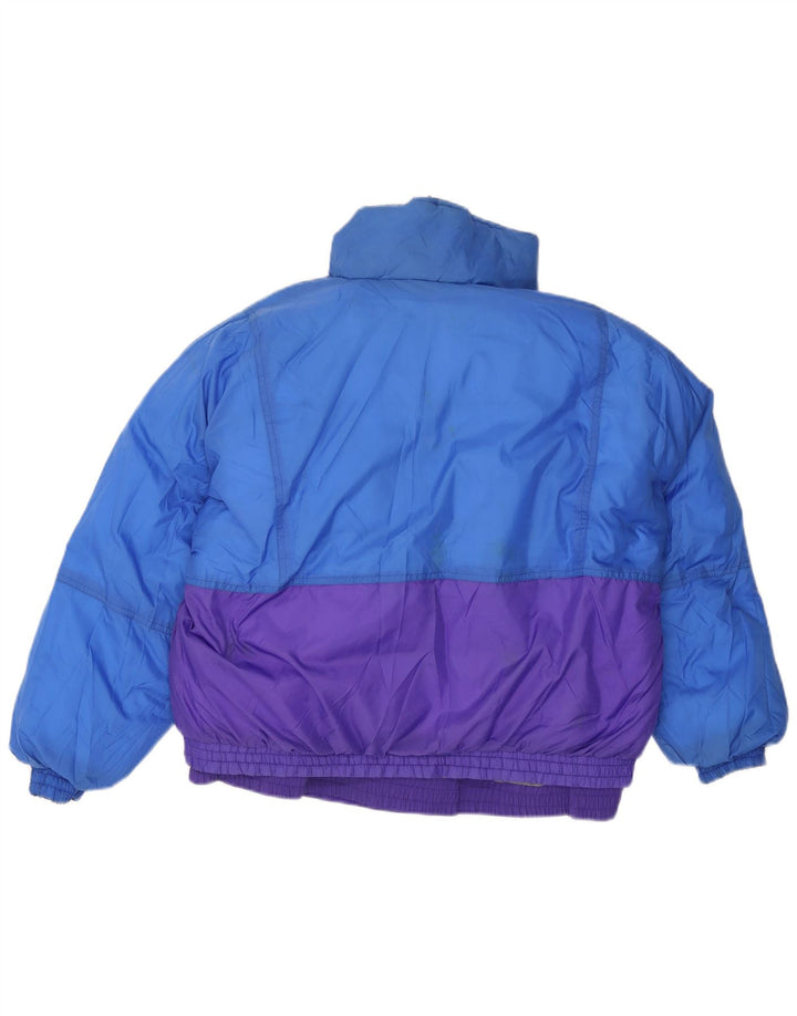 Jachetă căptușită cu glugă supradimensionată pentru femei Eddie Bauer UK 16 mare violet