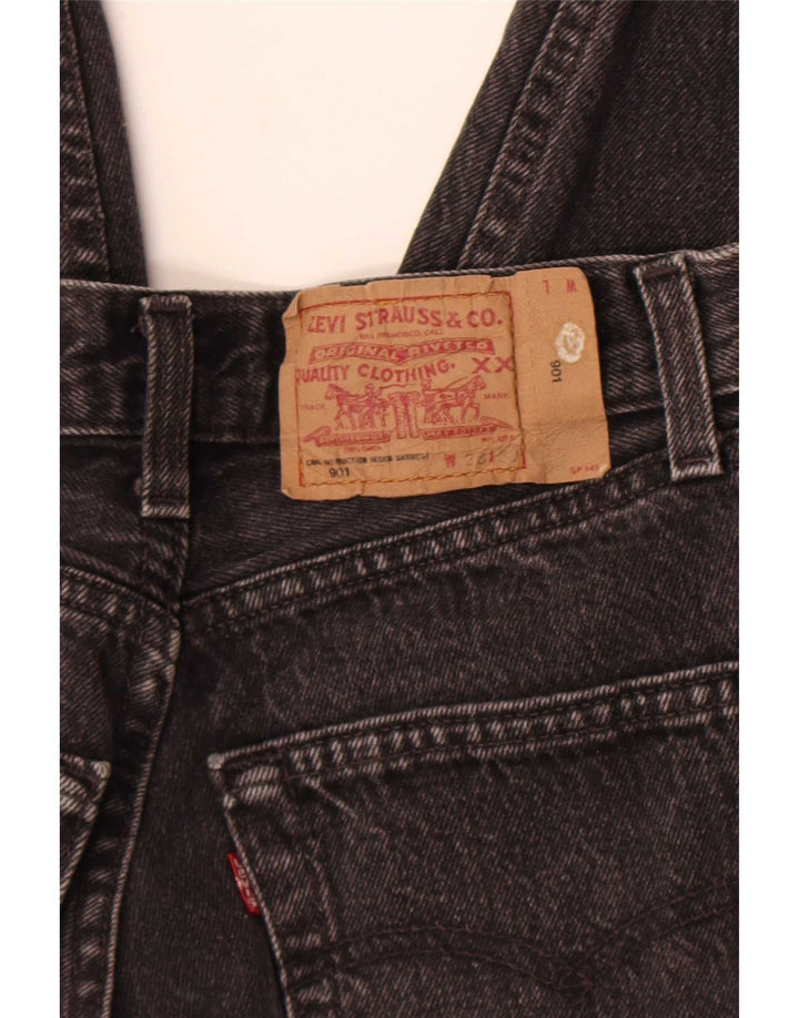 Blugi drepti distressed 901 Levi's pentru femei L28 L27 bumbac gri
